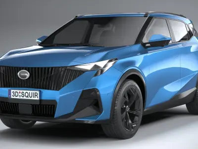 GAC GS3 2023 3D model