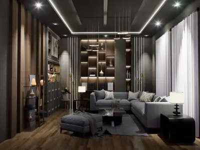 Living interior  3D model