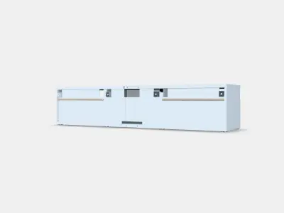 BESTA TV bench 67 3D model