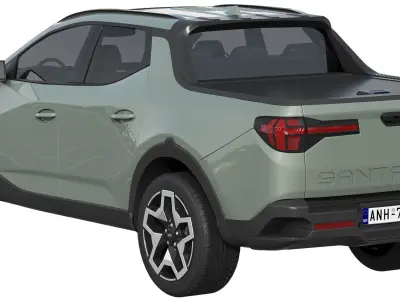Hyundai Santa Cruz 3D model