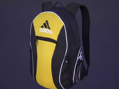 backpack adi Low-poly 3D model