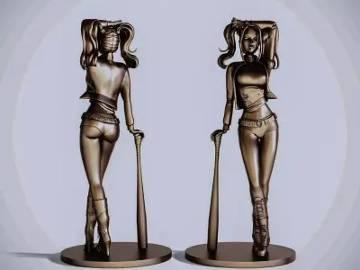 Decoration Ugly DC Sculpture 3D model