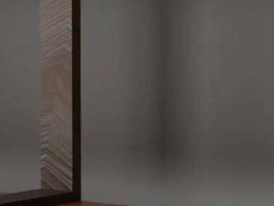 Bookshelf bookcase Free 3D model