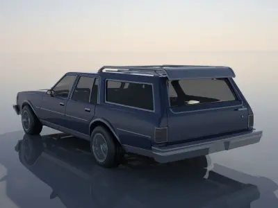 Chevrolet Caprice Wagon 1977  3D print model