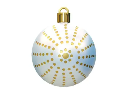 Christmas Ball Collection 01 3D model