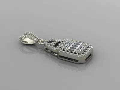 jewelry pendant 3D print model buy