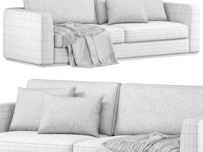 Hamilton Sofa By Castlery 3D model