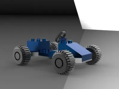 lego-toy 3D model
