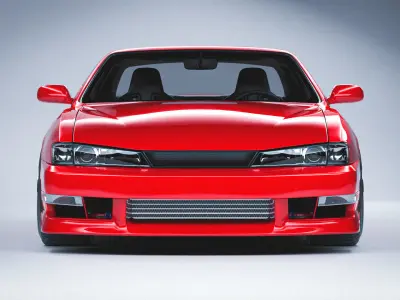 Nissan 240sx Silvia S14 3D model