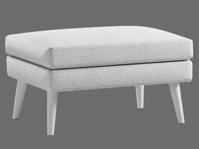 La Redoute Interieurs Semeon Ottomans Set 100 3D model