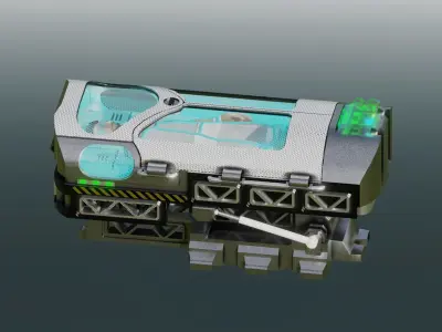 Hibernation module Free 3D model