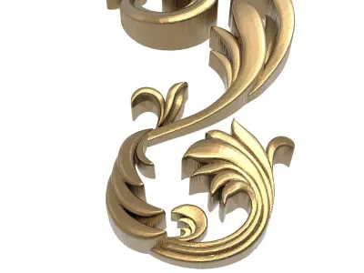  decorative pattern ready for 3D printing 3D model 98