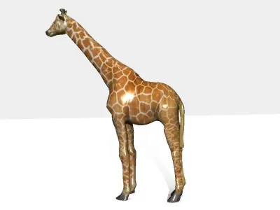 giraffee giraffe Low-poly 3D model