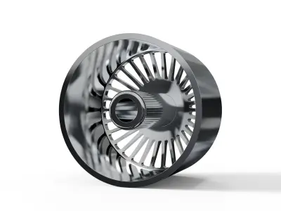 FRONT forgiato Cablata-D DURO DUALLY WHEEL 3D print model
