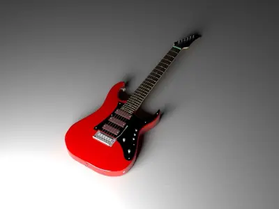 Electric Guitar 3D model