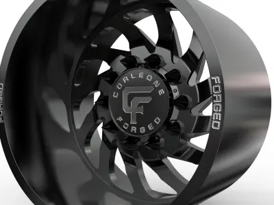 corleone Rear delitto dually wheel  3D print model