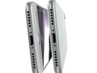 Apple iPhone 8 Silver 3D model