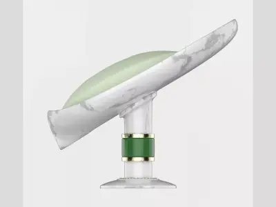 Soap Dish Subd Low High Poly Unwrapped Low-poly 3D model