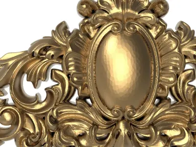 decorative pattern ready for 3D printing 3D model get