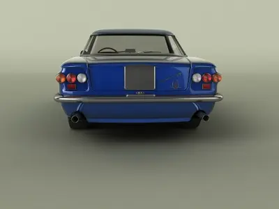 Maserati 5000 GT Allemano 3D model
