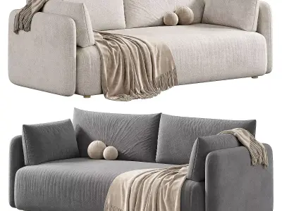 Offset Sofa 3D model