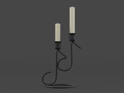 Candlestick Holder 3D model
