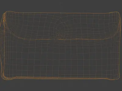 Photorealistic 3D scan of jewelry box Low-poly 3D model