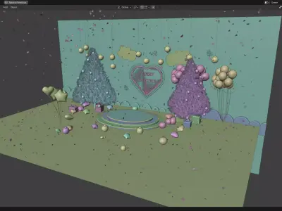 Merry Christmas 3D model