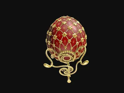 Egg FABERGE R10 3D model