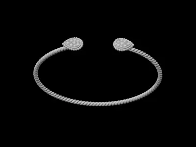 BOUCHERON - SERPENT BOHEME - BRACELET - MOTIF XS 3D print model