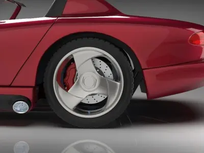 1992 Dodge Viper 3D model