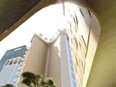 Condominium Concept 3D model