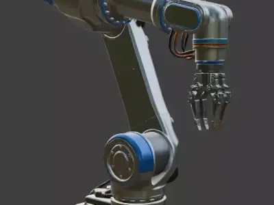 Robotic Arm 3D Model 3D model