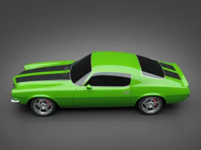 1972 Chevrolet Camaro SS 3D model