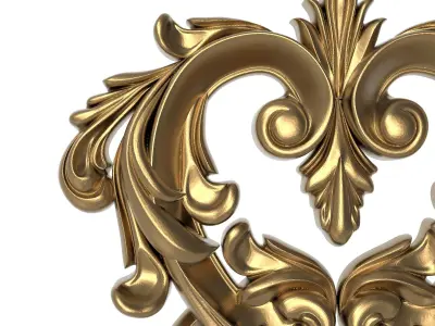  decorative pattern ready for 3D printing 3D model 198