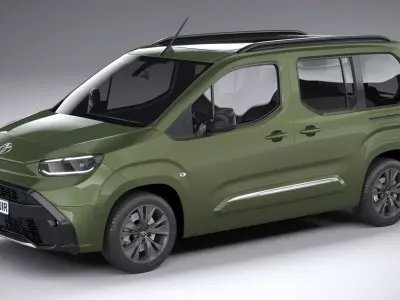 Toyota ProAce City Verso 2025 3D model
