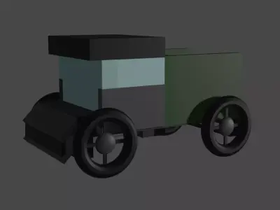 car 3d blender  3D model