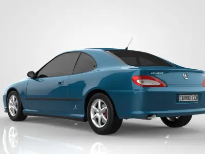 Peugeot 406 Coupe 3D model