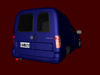Volkswagen Caddy 3D model