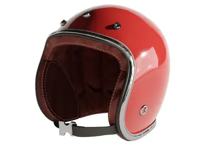 plastic helmet set 1 3D model