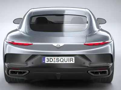 Bentley Mulliner Batur 2023 3D model