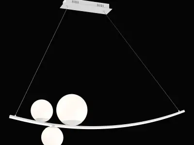 815436 Croco Lightstar Ceiling chandelier 3D model