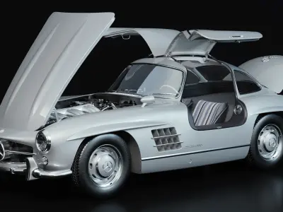 Mercedes-Benz 300 SL Coupe 3D model