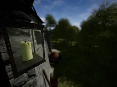 Hagrid Hut from Harry Potter Low-poly 3D model