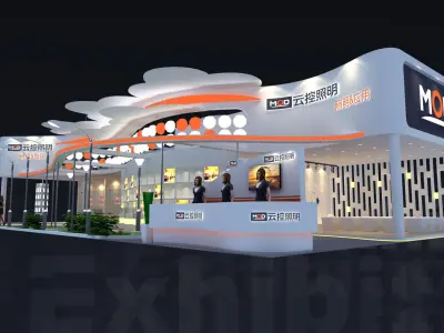 Exhibition - Area - 24X12-3DMAX2010-015 3D model