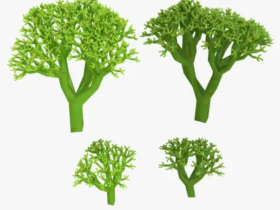 Concrete wall panel 3D model