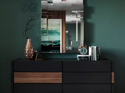 Chest of rawers 2 3D model