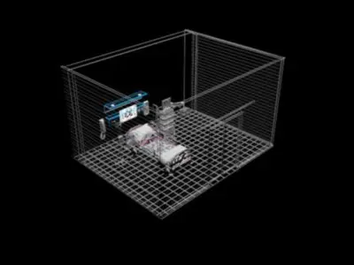 INTENSIVE CARE UNIT 3D model