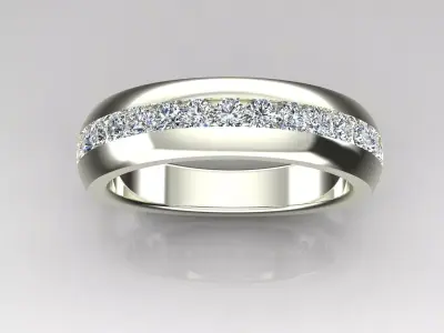 Band Ring 3D print model