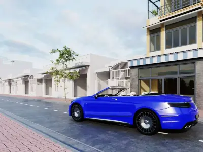 Mercedes Maybach Coupe Cabriolet 3D print model